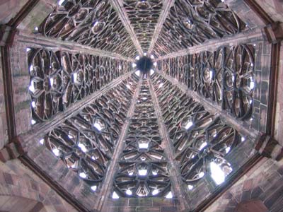 Der Turm von innen gesehen